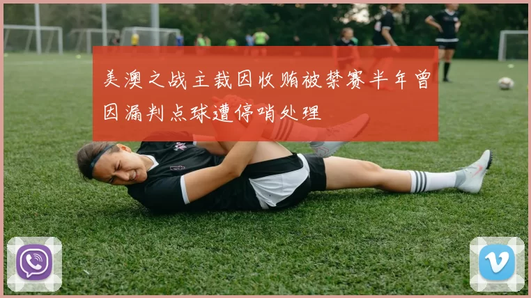 美澳之战主裁因收贿被禁赛半年曾因漏判点球遭停哨处理